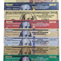 12 DIFFERENT US DOLLARS FANCY ITEM COLLECTABLES (12 PCS SET)