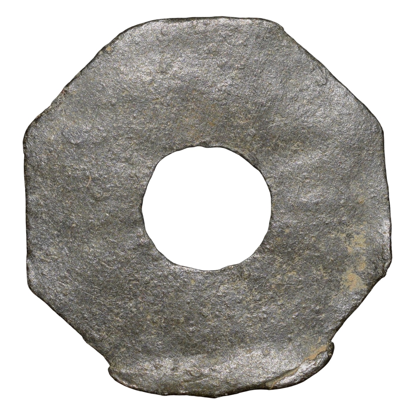 Tin 1 Pitis of Mahmud Badaruddin II (AH1219/1805AD) of Palembang Sultanate from Indonesia - Sumatra Islands