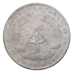 Aluminium 1 Pfennig of Germany (AD 1963) with State emblem of the German Democratic Republic