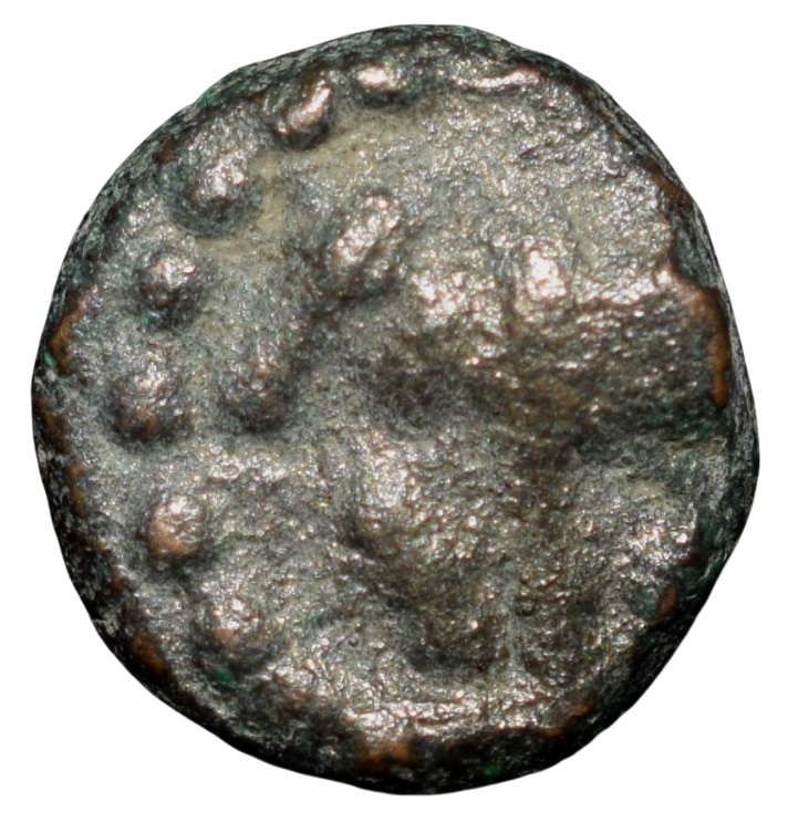 Copper Kakani of Ganapati Naga(c. 3rd Cen. AD) of Nagas Dynasty from Padmavati Bull Type
