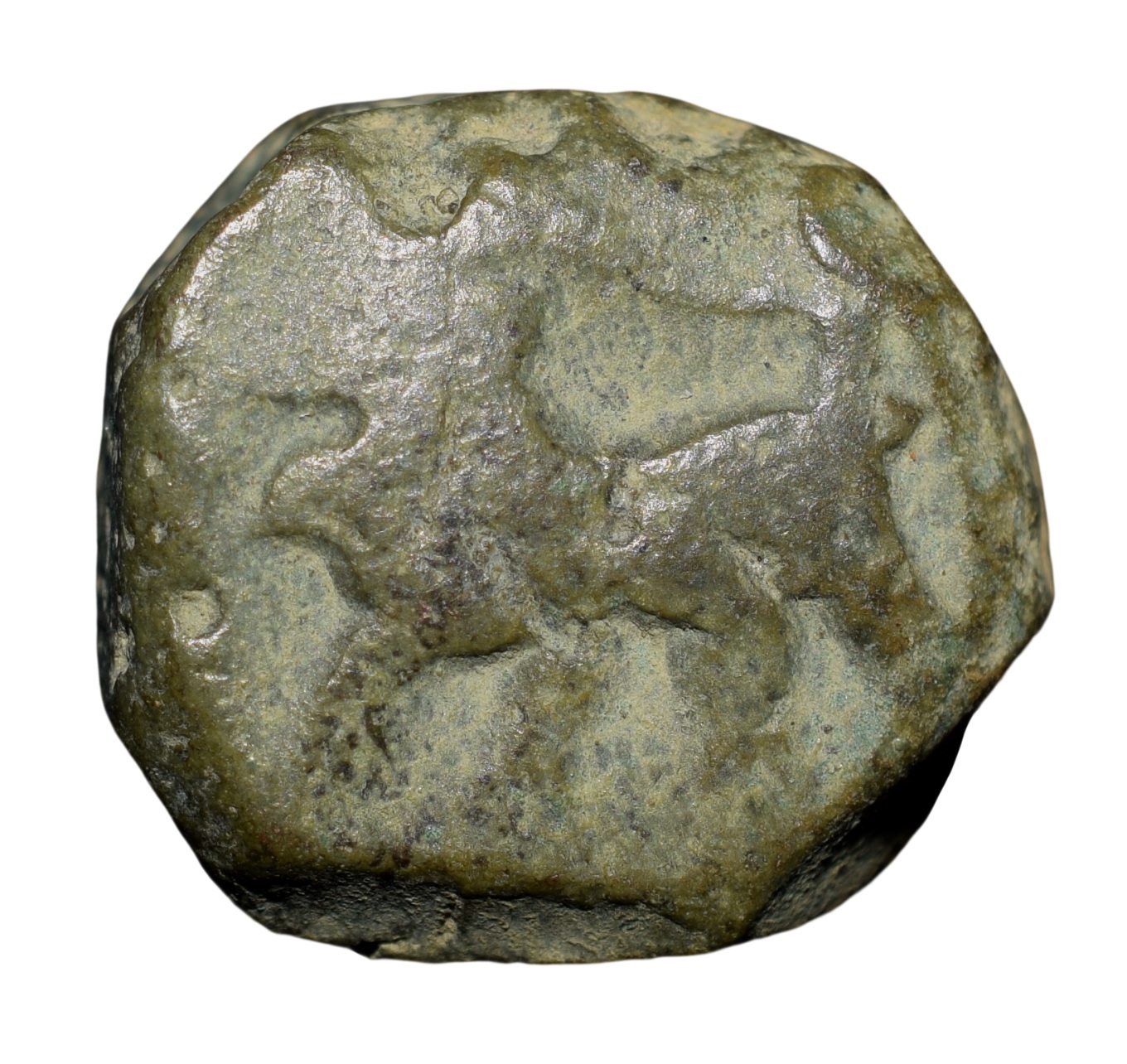 Copper Paisa of Namdar Khan(17th-18th Cen.AD) of Hyderabad Feudatory Elichpur - 'SP' KM C16