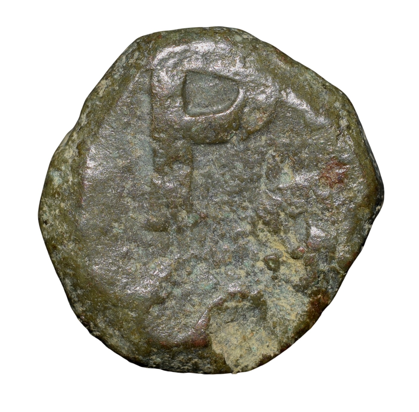 Copper Paisa of Namdar Khan(17th-18th Cen.AD) of Hyderabad Feudatory Elichpur - 'SP' KM C16