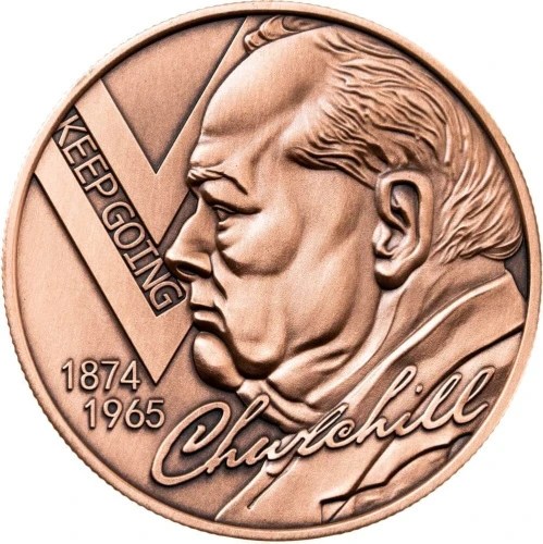 Extremely Rare Item Churchill 100 Francs CFA Proof Coin Year 2025 Issued The Republic of Cameroon