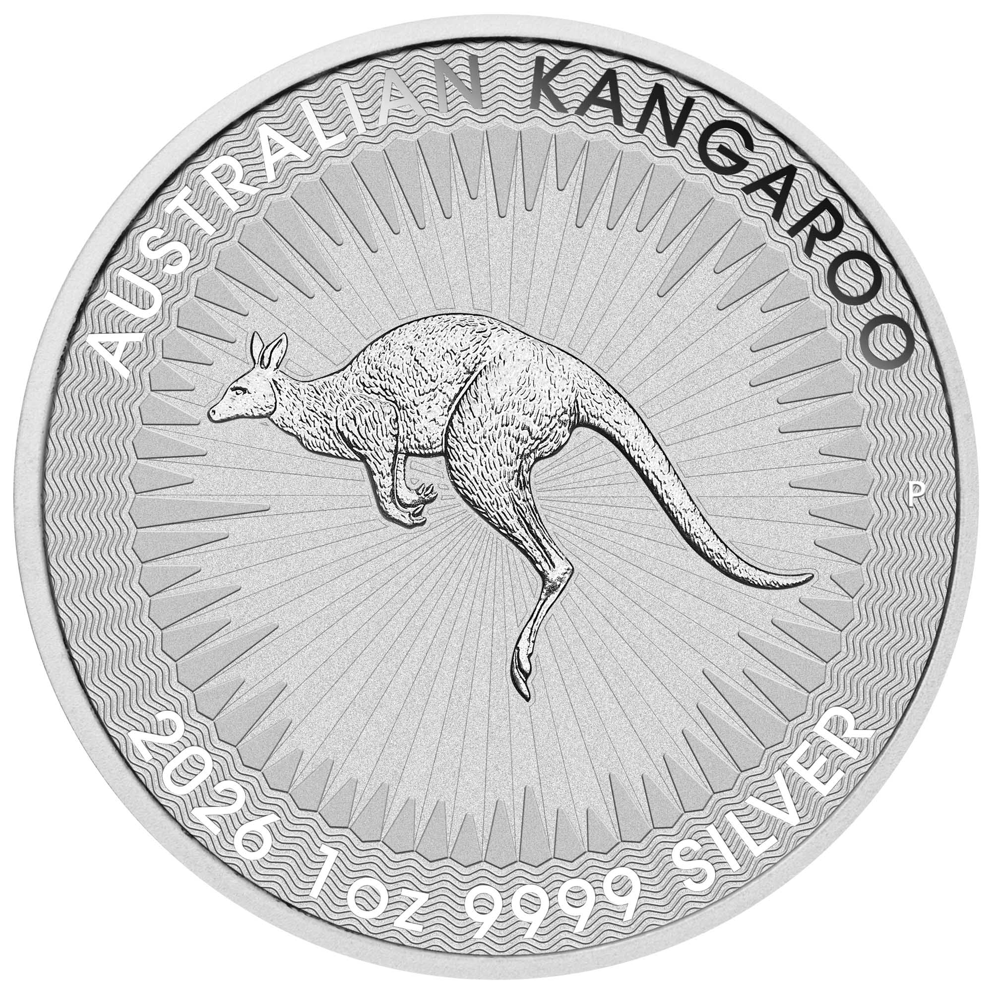 Australia 1 Dollar (Charles III) 2026 (Australian Kangaroo) 1 ounce .999 Fine Silver Gem Unc Coin #A4