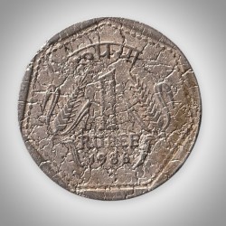 Extremely Rare Error 1 Rupee 1986 Die Cracks Die Deterioration Both Faces Hyderabad Mint Republic India Coin