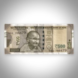 786 Starting Rare Islamic Number Bank Note 500 Rupees 2020 Mahatma Gandhi New Series Red Fort Shaktikanta Das Republic India Note # A556