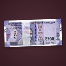 786 Rare 100 Rupees 2025 Complete Serial Packet With 234786 Signed by Sanjay Malhotra Inset R Serial 9FN 234701 Bundle Republic India Note # A669