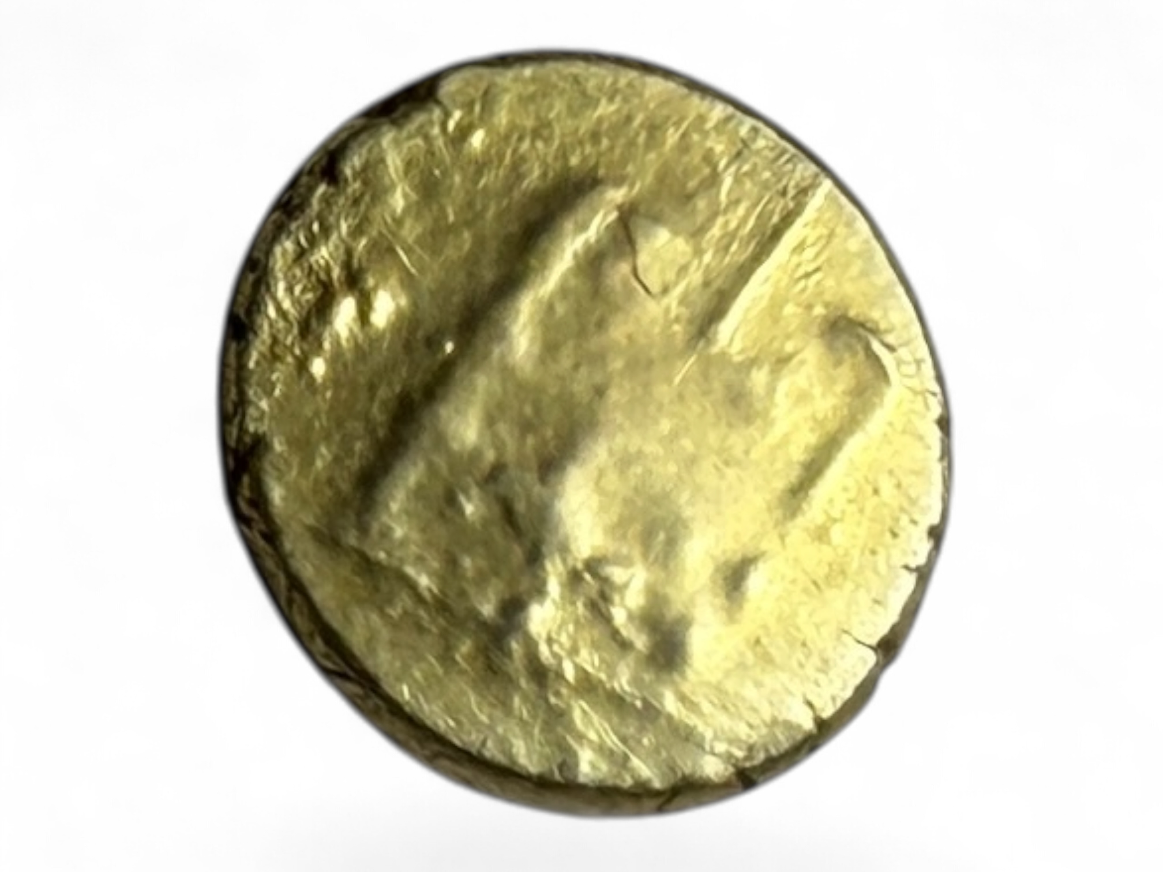 Gold Fanam South India Ganesh Motif Issue Very Unique and Rare Issue