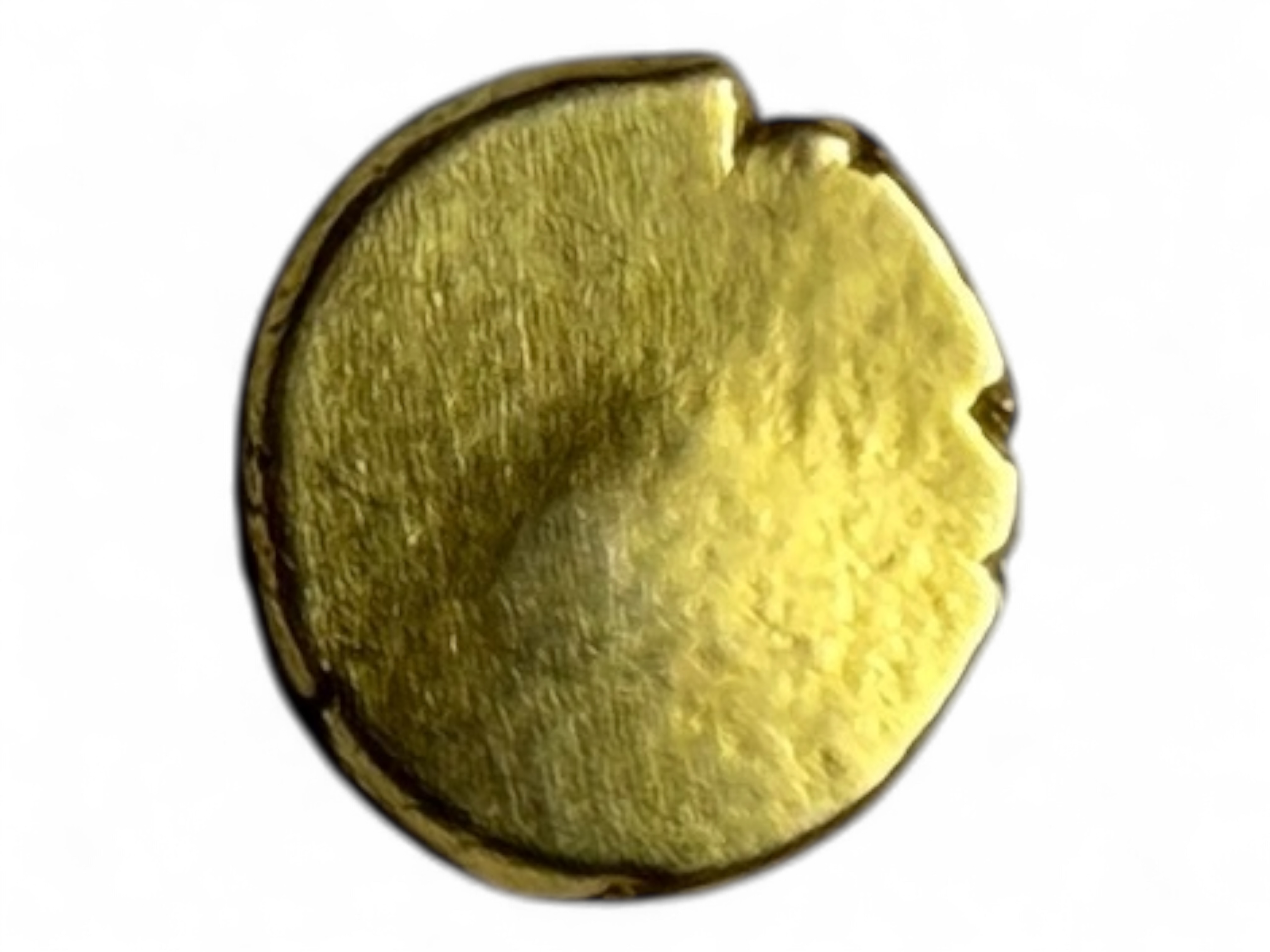 Gold Fanam South India Ganesh Motif Issue Very Unique and Rare Issue