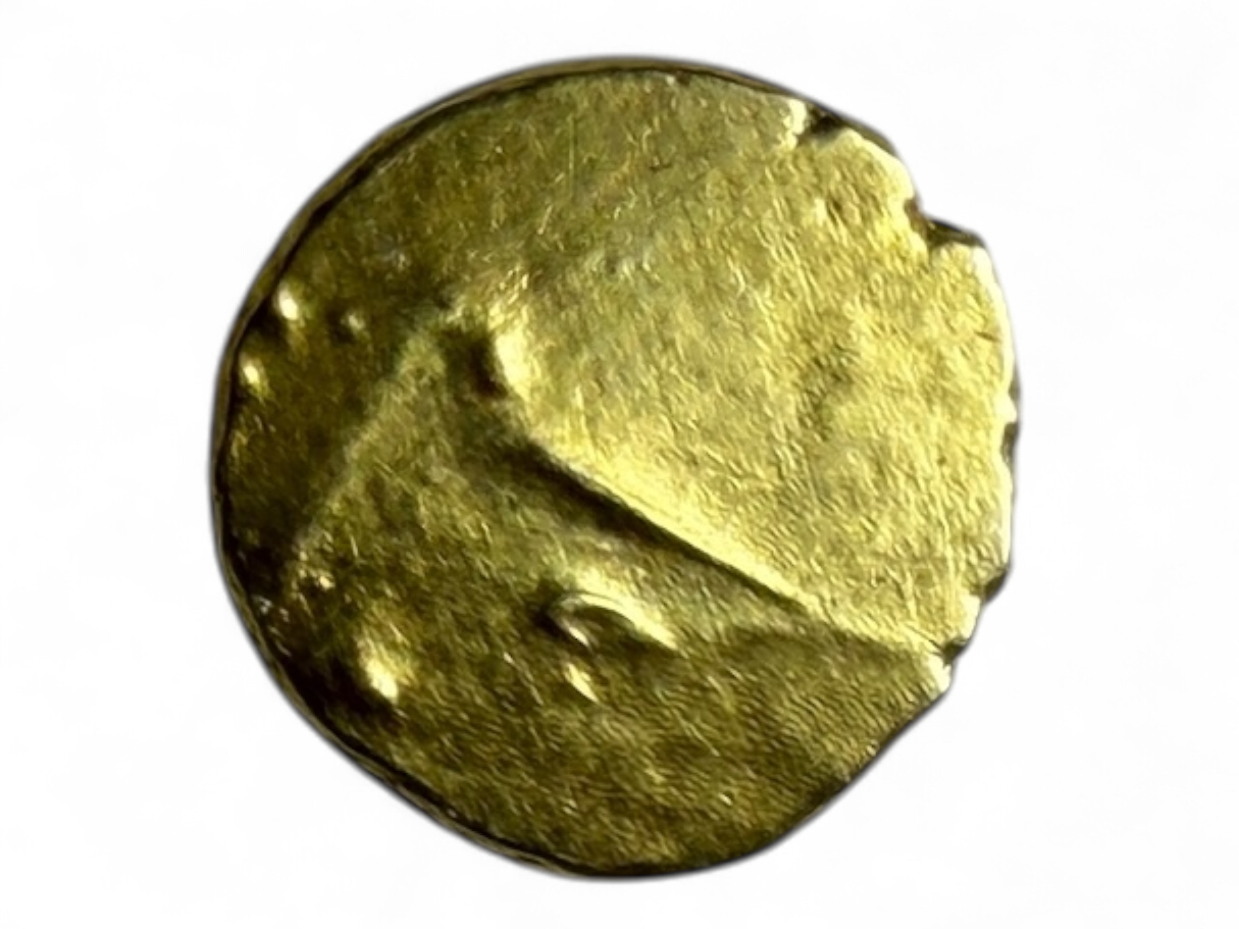 Gold Fanam South India Ganesh Motif Issue Very Unique and Rare Issue