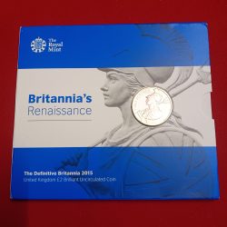 Extremely Rare The Definitive Britannia 2015 United Kingdom 2 Pounds Proof Coin Set Issued The Royal Mint