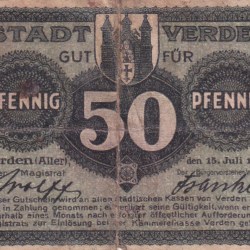 Germany, 50 Pfennigs (1919) series Rare Note Lowest Price