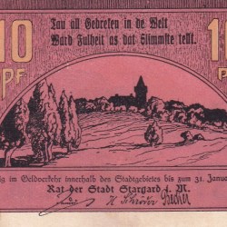 Germany, 10 Pfennigs (1922) series Rare Note Lowest Price