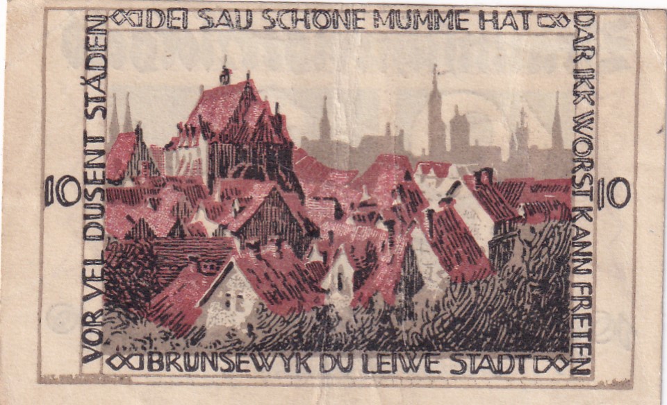Germany, 10 Pfennigs (1923) series Rare Note Lowest Price