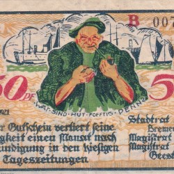 Germany, 50 Pfennigs (1921) series Rare Note Lowest Price