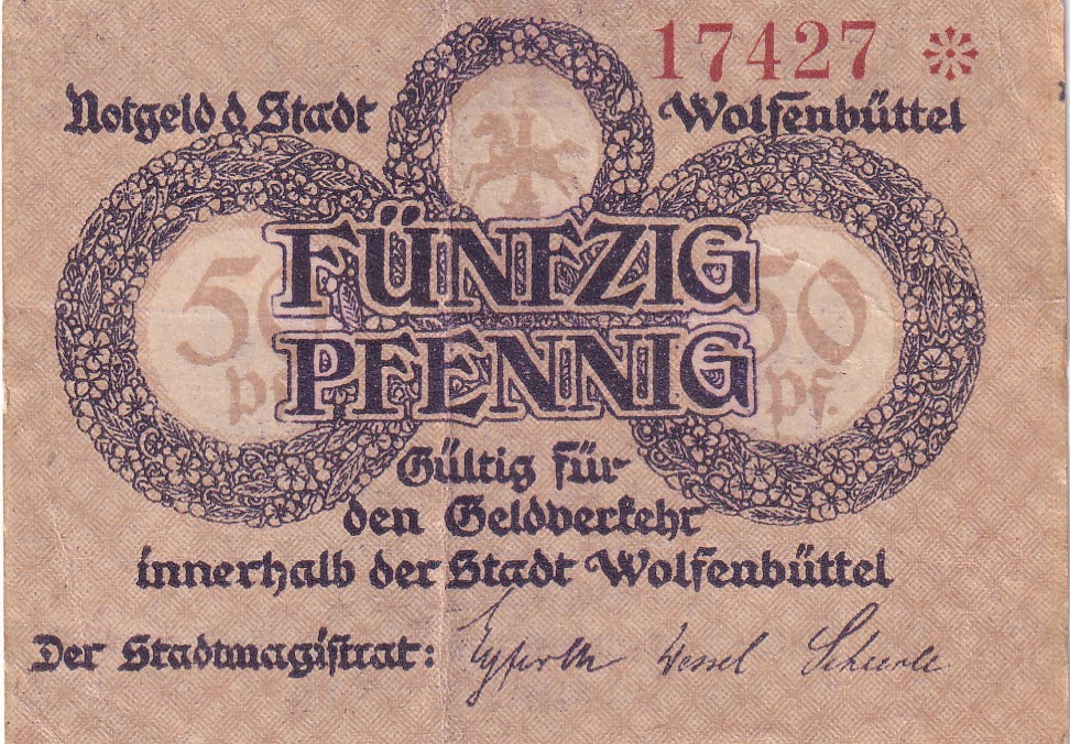 Germany, 50 Pfennigs 1918 Series Rare Note Lowest Price