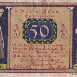 Germany, 50 Pfennigs Series Rare Note Lowest Price