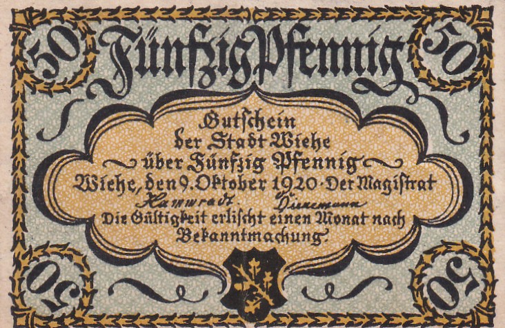 Germany, 50 Pfennigs Series Rare Note Lowest Price