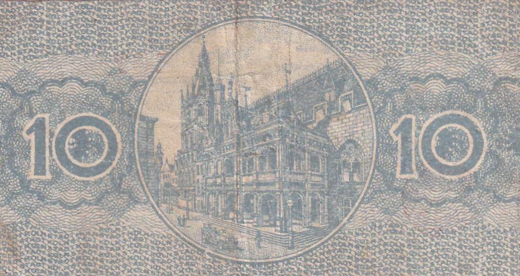 Germany, 10 Pfennigs Series Rare Note Lowest Price