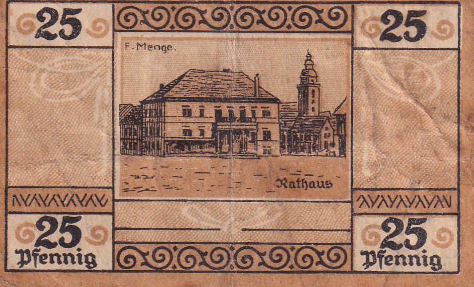 Germany, 25 Pfennigs Series Rare Note Lowest Price