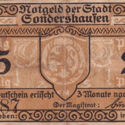 Germany, 25 Pfennigs Series Rare Note Lowest Price