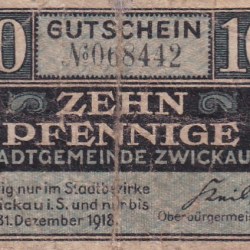 Germany, 10 Pfennigs Series Rare Note Lowest Price