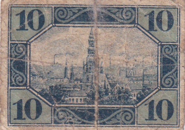 Germany, 10 Pfennigs Series Rare Note Lowest Price
