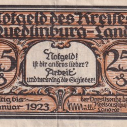 Germany, 25 Pfennigs Series Rare Note Lowest Price