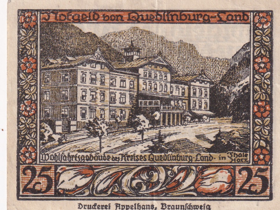 Germany, 25 Pfennigs Series Rare Note Lowest Price