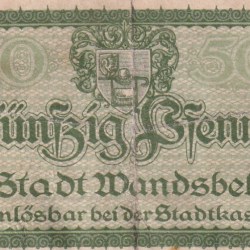 Germany, 50 Pfennigs Series Rare Note Lowest Price