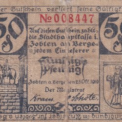 Germany, 50 Pfennigs Series Rare Note Lowest Price
