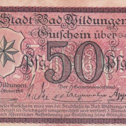 Germany, 50 Pfennigs Series Rare Note Lowest Price