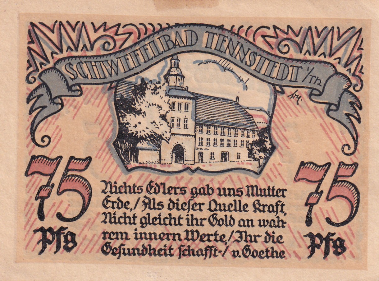 Germany, 75 Pfennigs Series Rare Note Lowest Price