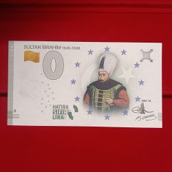 Europe 0 Hatira Sifir Lira Turkey Sultan Ibrahim 1640-1648 Sira18 Rare Limited Isuue and Gem UNC Condition