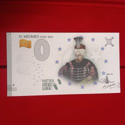 Europe 0 Hatira Sifir Lira Turkey IV.Mehmed 1648-1687 Sira19 Rare Limited Isuue and Gem UNC Condition