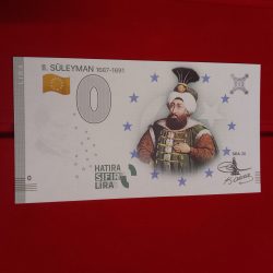 Europe 0 Hatira Sifir Lira Turkey II. Suleyman 1687-1691 Sira20 Rare Limited Isuue and Gem UNC Condition