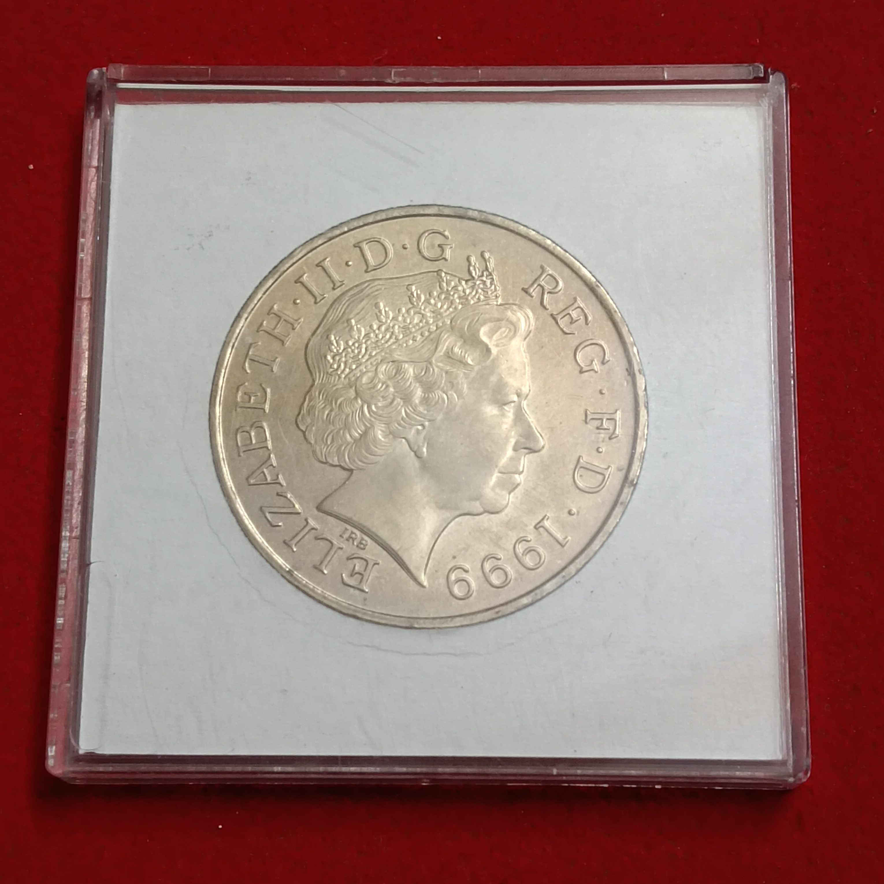 Ex Rare United Kingdom £5 (Five Pounds) "Anno Domini" Proof Coin Millennium issued By the Royal Mint for 1999-2000