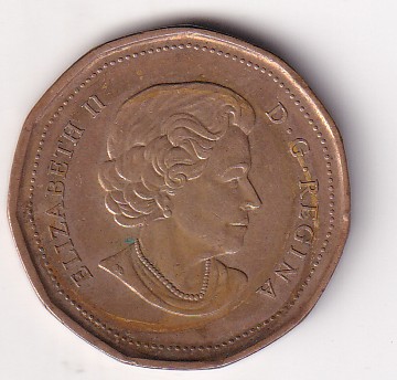 Canada 1 Dollar 2010 (Elizabeth II Royal Canadian Navy) Rare Commemorative Coin#R-1