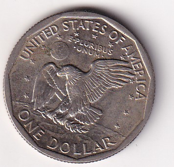 United States 1 Dollar 1981 ("Susan B. Anthony Dollar") Rare Coin#R-2