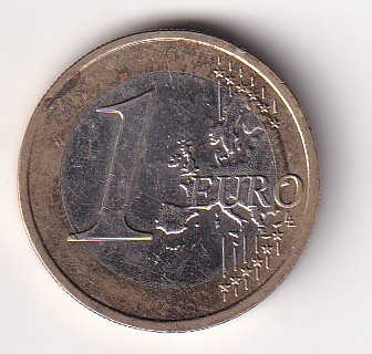 Slovakia 1 Euro 2010 Rare Bimetallic Coin#R-6