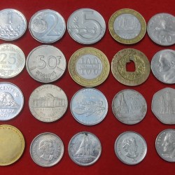 FOREIGN COIN LOT OF 20 COIN PRICE