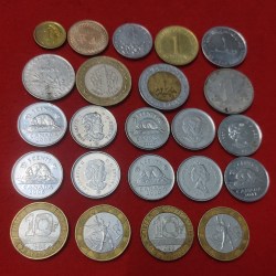 FOREIGN COIN LOT OF 24 COIN PRICE