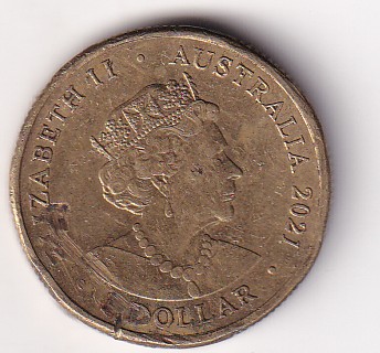 Australia 1 Dollar (Elizabeth II- Donation Dollar) 2021 Rare Commemorative Coloured Coin#R-16