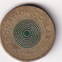 Australia 1 Dollar (Elizabeth II- Donation Dollar) 2021 Rare Commemorative Coloured Coin#R-17