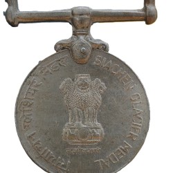 India Republic Medal Siachen Glacier Named Medal