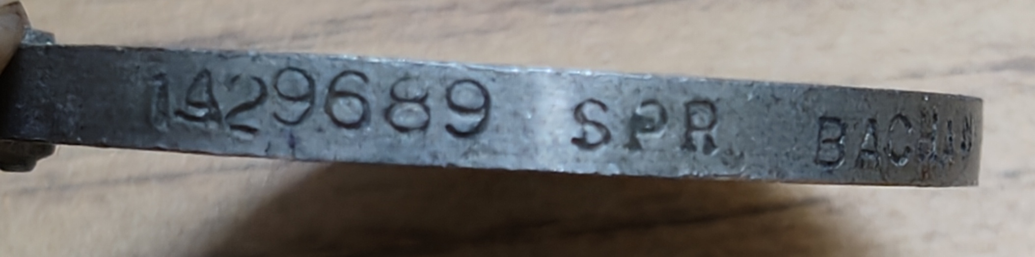 India Raksha Medal 1965 Rare Named Medal