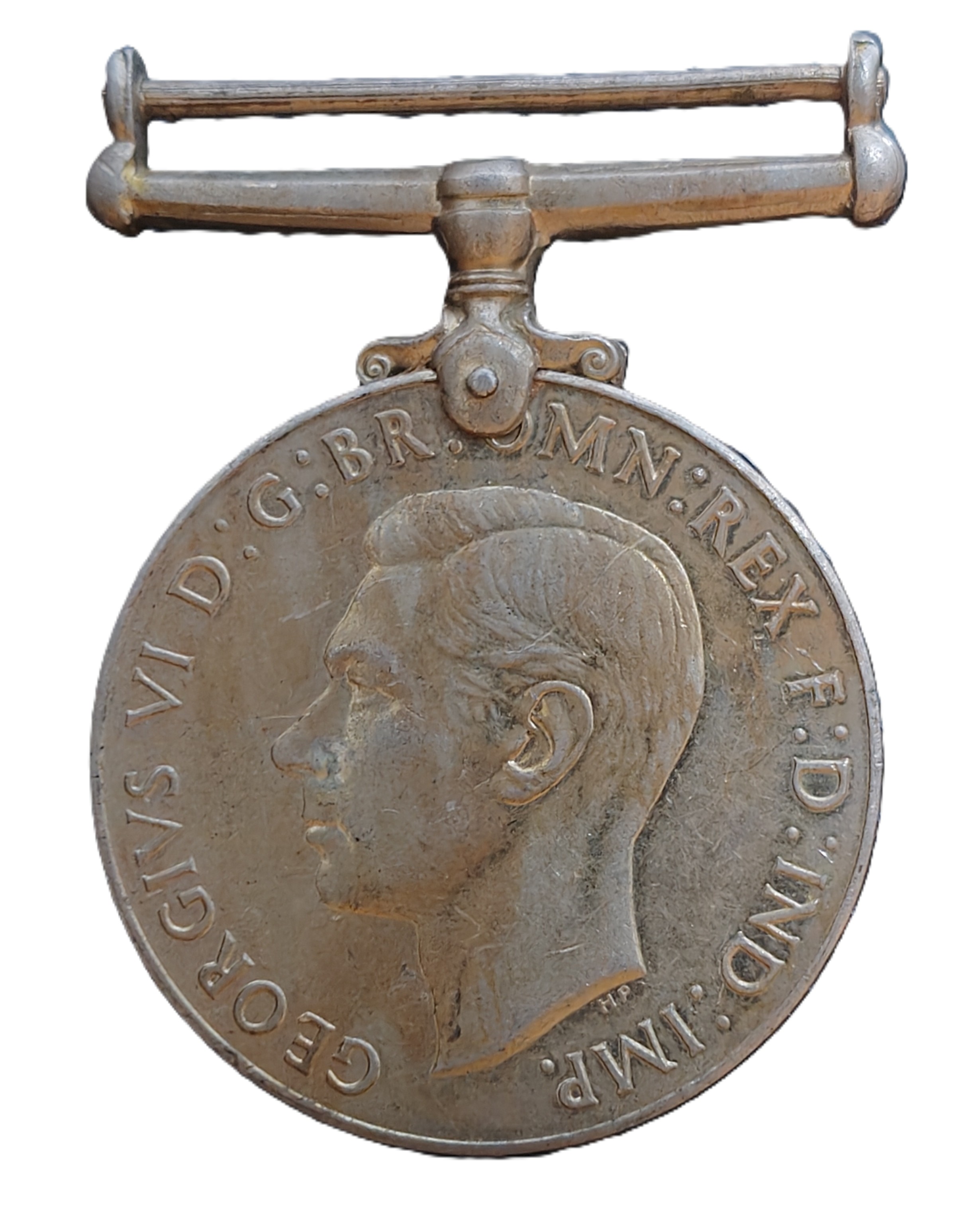 United Kingdom 1945 Award - George VI Defence Medal Rare Commemorative Medal
