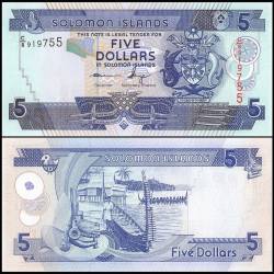 Solomon Islands 5 Dollars World Banknote 2018 ND P263 UNC Unique and Rare