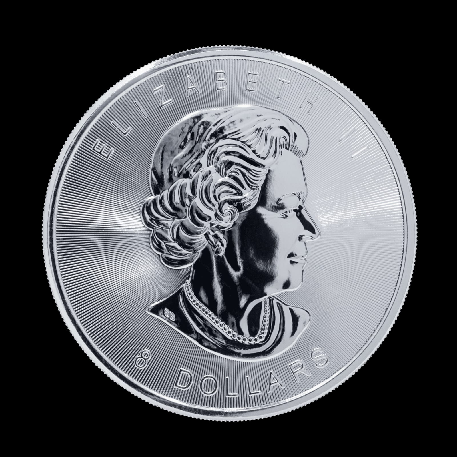 Canada 8 Dollars -2015 Elizabeth II Polar Bear With Cub 1½ oz Gem Unc Coin #A2