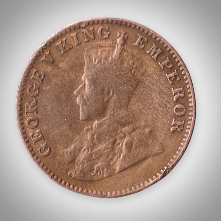 Rare 1/4 Anna 1936 King George V Bombay Mint British India Coinage Coin # A639